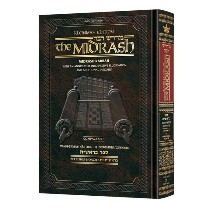 Compact Size Kleinman Ed Midrash Rabbah: Bereishis Vol 1 (Bereishis - Noach)