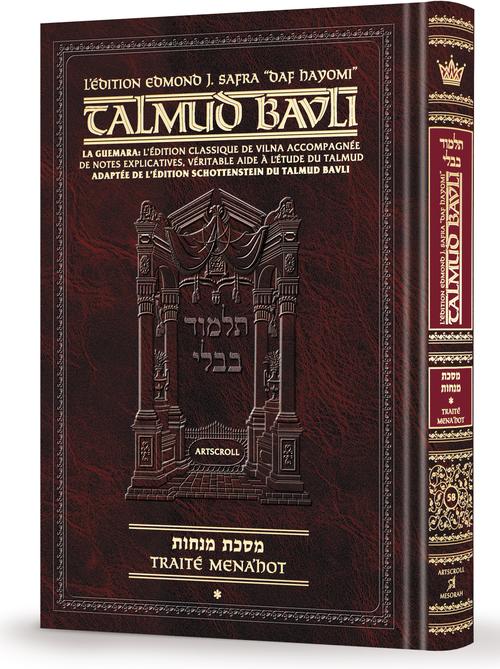 Edmond J. Safra - French Ed Talmud - Menachos