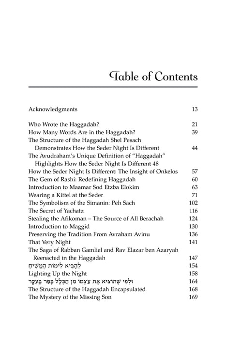 Rav Daniel Glatstein on the Haggadah - Deluxe Light Beige