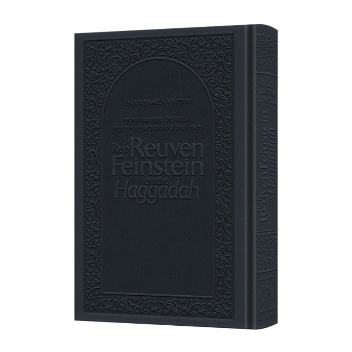 Reb Reuven Feinstein on the Haggadah - Deluxe Dark Navy