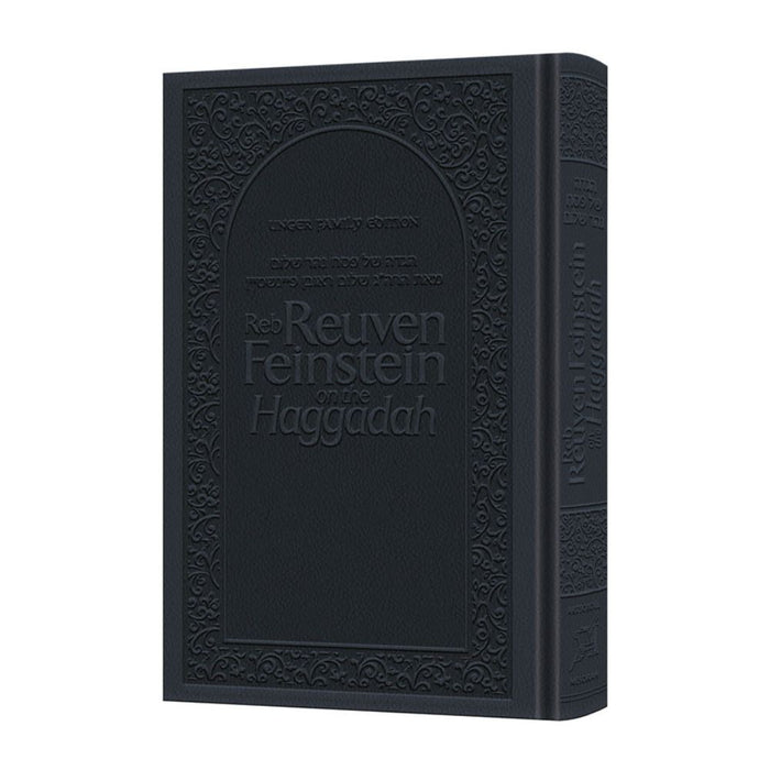 Reb Reuven Feinstein on the Haggadah - Deluxe Dark Navy