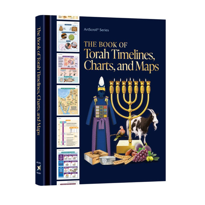 The Book of Torah Timelines, Charts and Maps (English Edition Hard Cover)