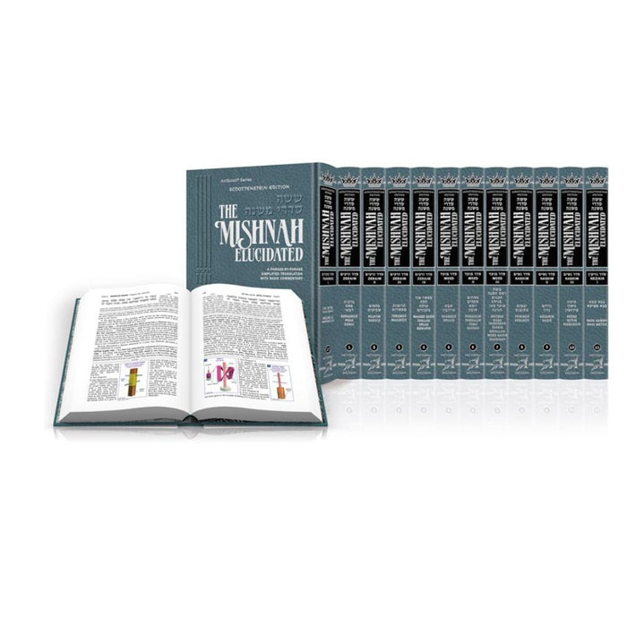 Full Size - Schottenstein Edition English Mishnah Elucidated (Mishnayos)