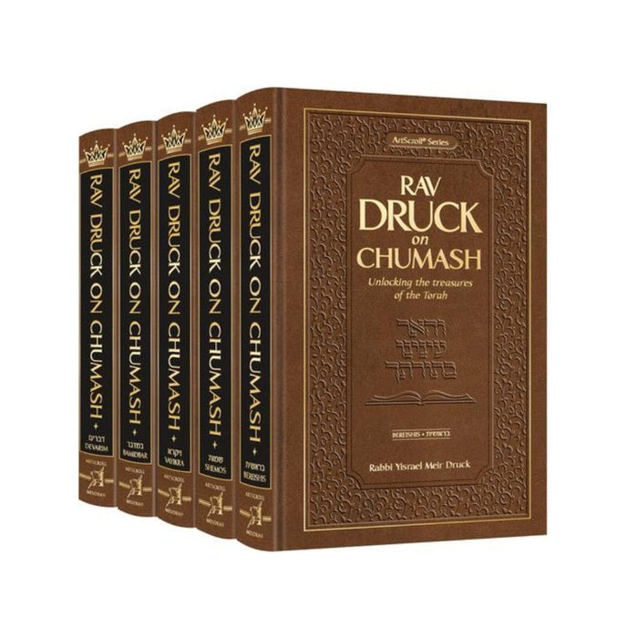 Rav Druck on Chumash - 5 Volume Set
