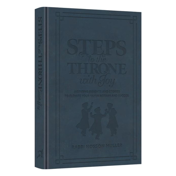 Steps to the Throne with Joy - Deluxe Navy Cover