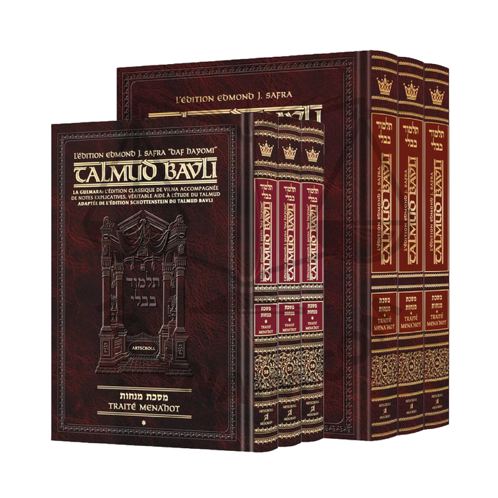 Edmond J. Safra - French Ed Talmud - Menachos