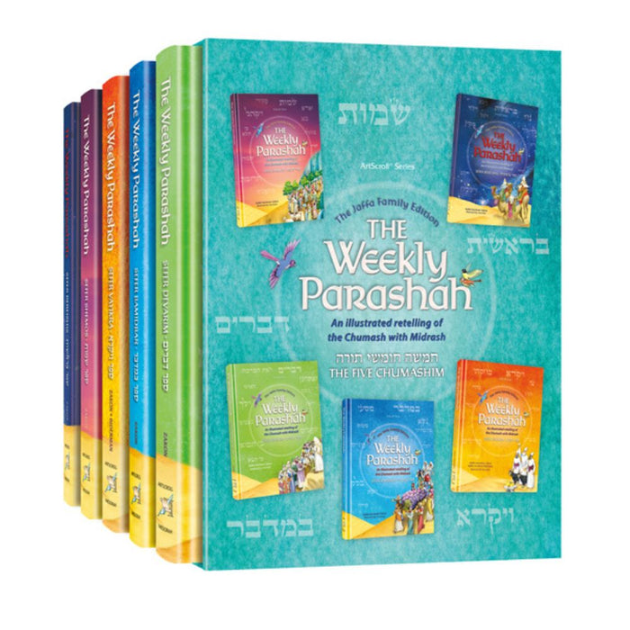The Weekly Parashah Jaffa Family Edition Slipcase Set
