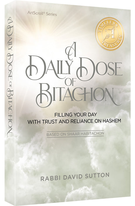A Daily Dose of Bitachon Paperback (Mid Size Paperback)