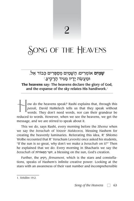 A Daily Dose of Perek Shirah - Deluxe Edition Lucite Cover