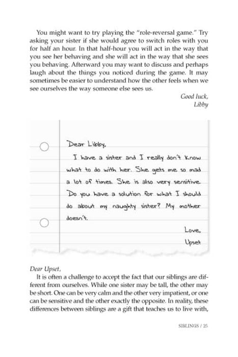 Dear Libby (Hardcover) Real kids raising real issues - and Libby's sound advice