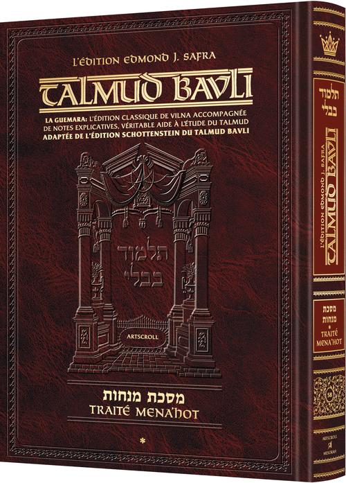 Edmond J. Safra - French Ed Talmud - Menachos