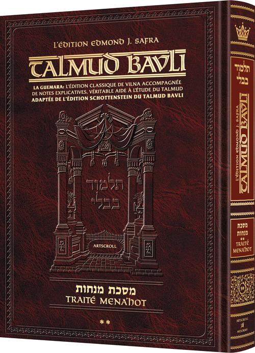 Edmond J. Safra - French Ed Talmud - Menachos