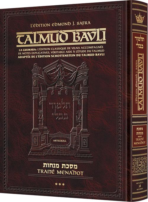 Edmond J. Safra - French Ed Talmud - Menachos