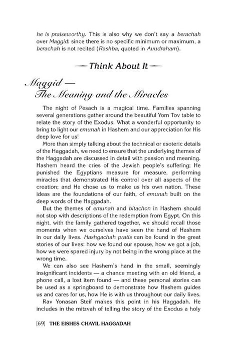 The Eishes Chayil Haggadah - Signature White Leather