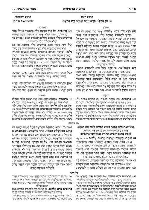 Czuker Edition Hebrew Chumash Mikra'os Gedolos Slipcased Set Signature Leather - Midnight Blue (Leather Midnight Blue)