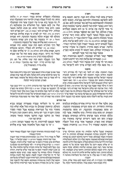 Czuker Edition Hebrew Chumash Mikra'os Gedolos Slipcased Set Signature Leather - Midnight Blue (Leather Midnight Blue)