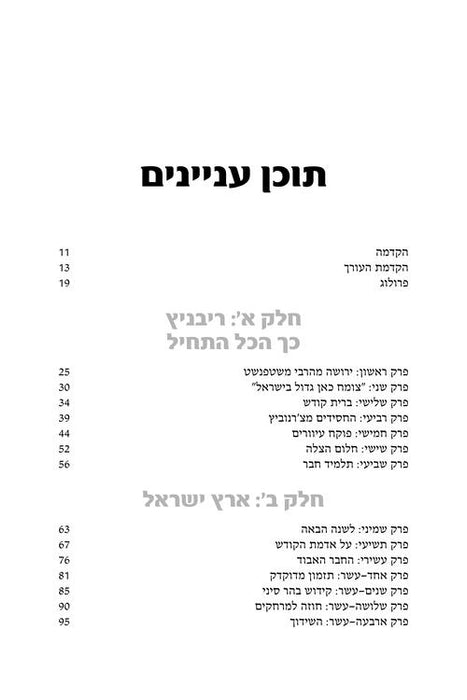 The Ribnitzer - Hebrew Edition