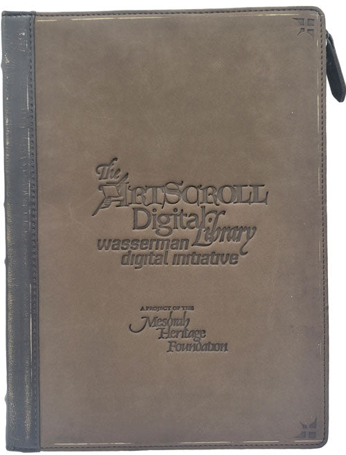 The Complete ArtScroll Digital Library loaded on a New iPad (Includes a magnificent leather iPad cover)