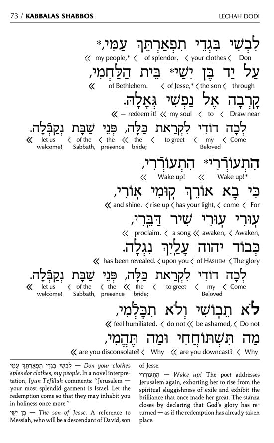 Siddur Interlinear Sabbath & Festivals Full Size - Sefard Schottenstei ...