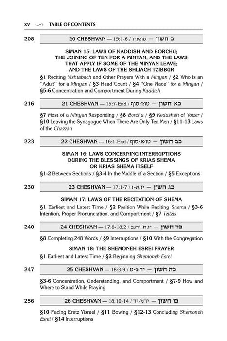 The Kleinman Edition Kitzur Shulchan Aruch Yomi: 13 Volume Personal Size Slipcased Set