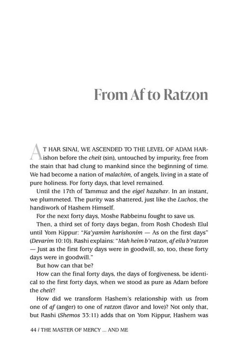 The Master of Mercy... and Me