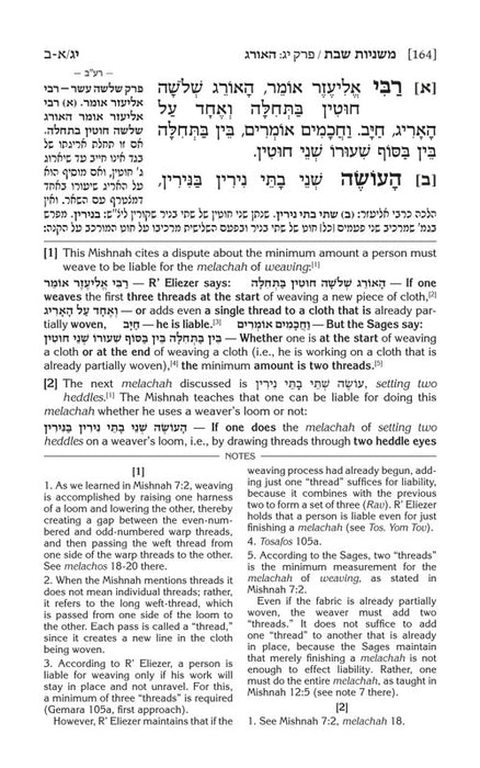 Schottenstein Edition of the Mishnah Elucidated Personal Size [#02] - Seder Zeraim Volume 2