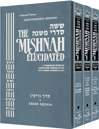 Full Size - Schottenstein Edition English Mishnah Elucidated (Mishnayos)