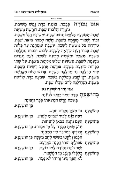Machzor (Hebrew Only) Ashkenaz with Hebrew Instructions - 5 Volume Slipcased Set - Pocket Size