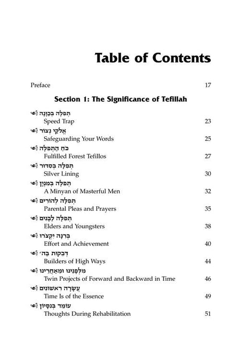 The Maggid on Tefillah