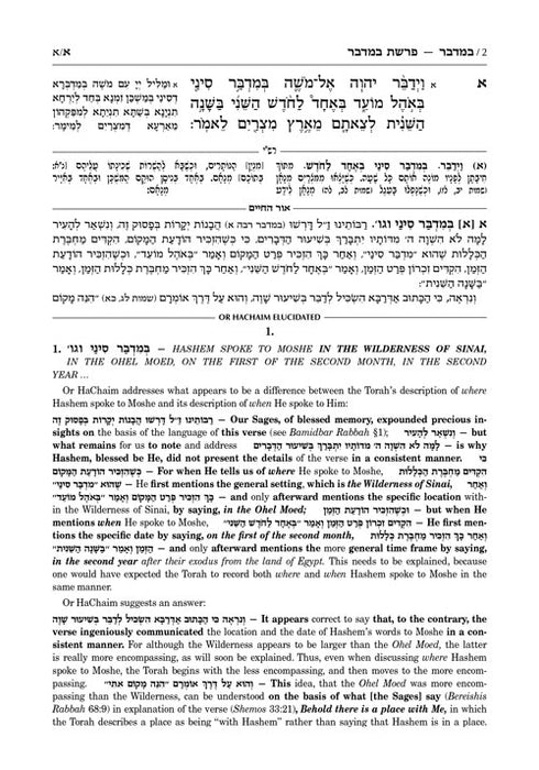 Or HaChaim - Yaakov & Ilana Melohn Edition - Devarim/Deuteronomy Vol. 2 (Ki Seitzei-Vezos Haberachah)