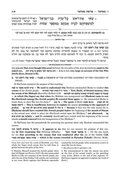 Or HaChaim - Yaakov & Ilana Melohn Edition - Devarim/Deuteronomy Vol. 1 (Devarim-Shoftim)