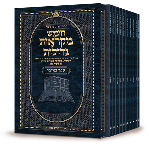 Czuker Edition - Pocket Hebrew Chumash Mikra'os Gedolos Sefer Bereishis