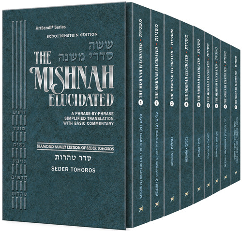 Pocket Size - Elkouby Family Edition of Schottenstein Mishnah Elucidated