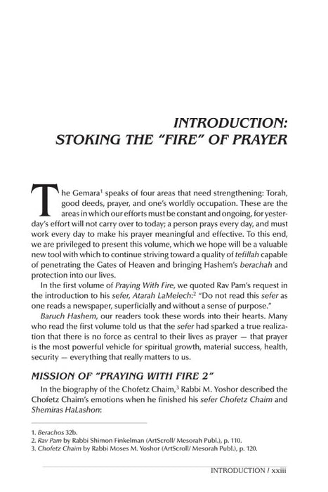 Praying with Fire Volume 2 (Full Size Paperback)