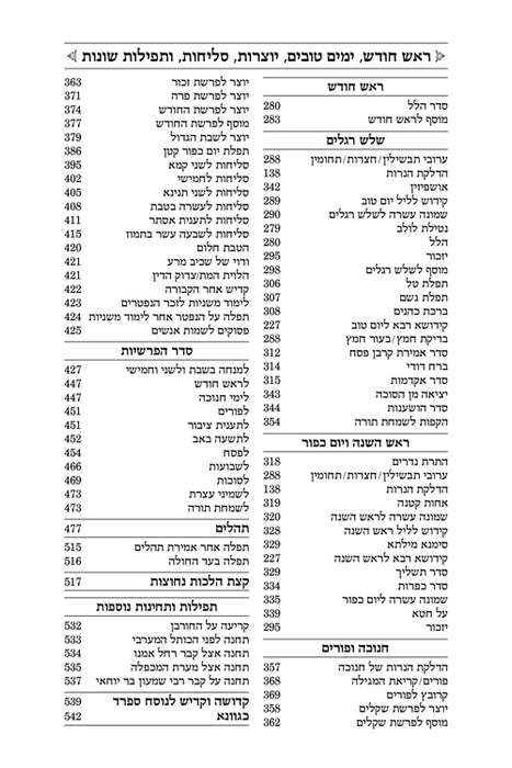 Siddur Yitzchak Yair: Hebrew Only: Full Size - Ashkenaz