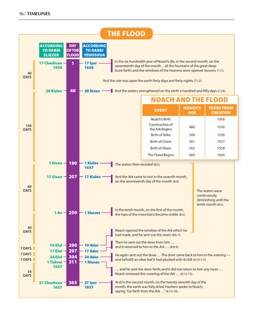 Enlarged Size: The Book of Torah Timelines, Charts and Maps (Enlarged English Edition)