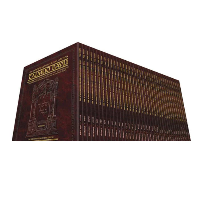 Travel Size - Talmud Bavli Schottenstein English Edition - Complete 146 Volume Full Shas
