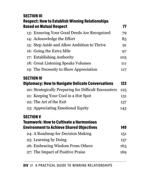 A Practical Guide to Winning Relationships