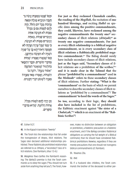 Sefer Hamitzvos Rambam Hebrew & English 2 Vol Set | MITZVOS ASEI & MITZVOS LO SA'ASEH - Hardcover