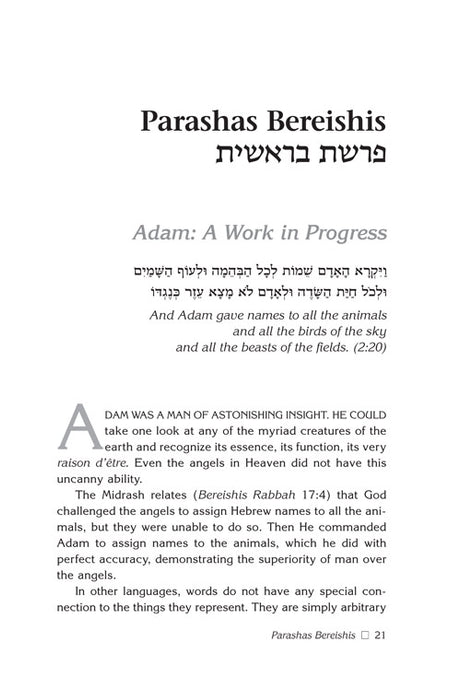 Rabbi Frand On the Parashah Volume 2