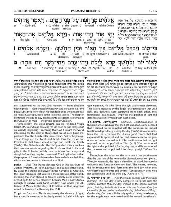 Schottenstein Ed Interlinear Chumash Vol 1: Bereishis / Genesis