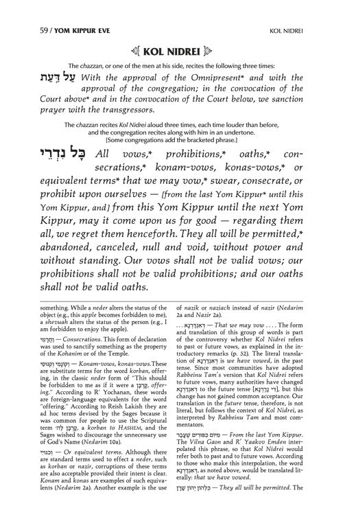 Schottenstein  Machzor Yom Kippur -Hebrew English - Ashkenaz - Pocket Size (softcover)