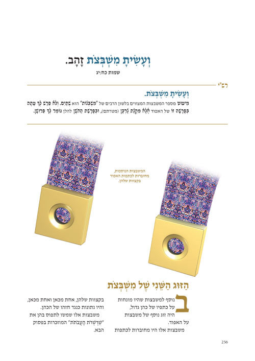 The Mishkan / Tabernacle - Hebrew Edition (Kleinman Edition) -המשכן בניינו כליו ובגדי כהונה