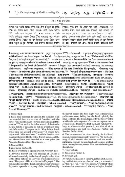 The Sapirstein Edition Rashi- Medium (Student Size)