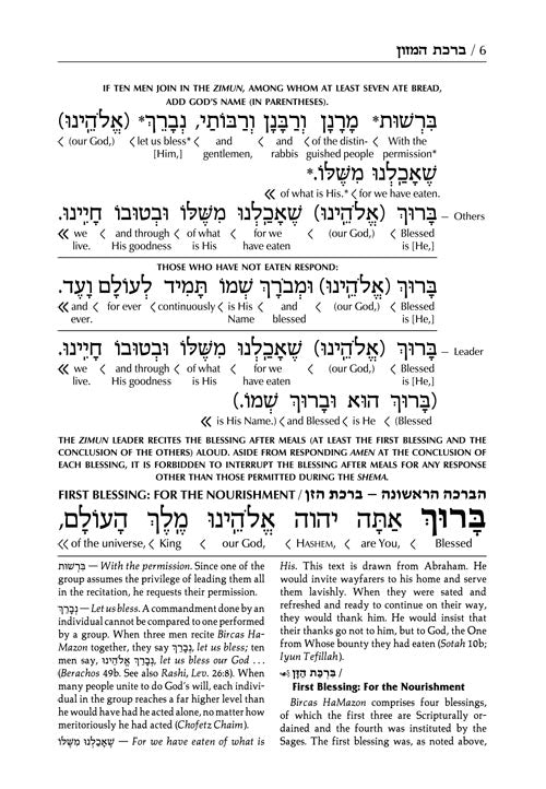 Schottenstein Ed Interlinear Birchon - White Stamped Cover (Softcover)